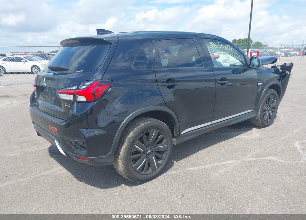 2022 MITSUBISHI OUTLANDER SPORT 2.0 BE AWC VIN: JA4ARUAU2NU019338