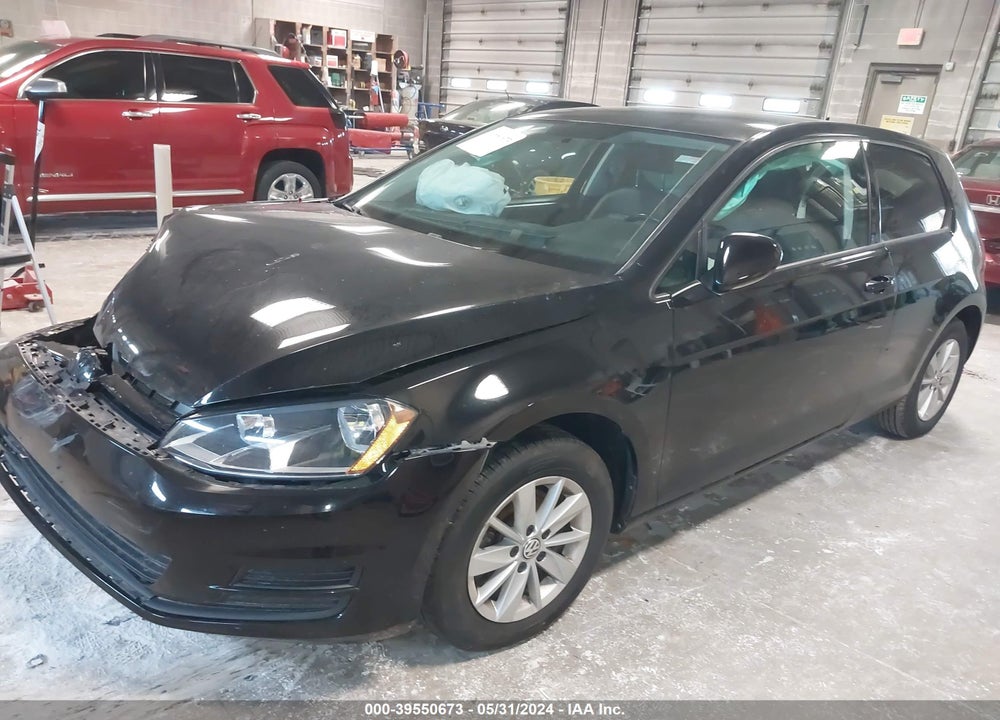 2015 VOLKSWAGEN GOLF LAUNCH EDITION 2-DOOR/TSI S 2-DOOR VIN: 3VW817AU3FM081508