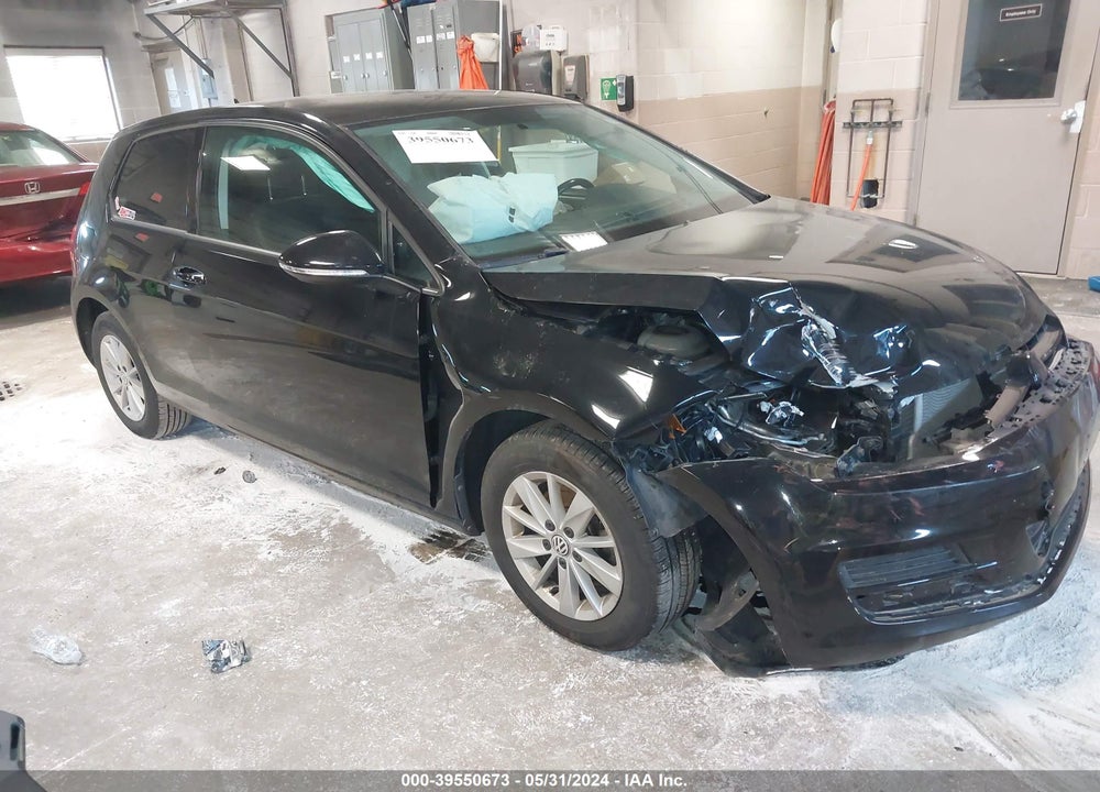 2015 VOLKSWAGEN GOLF LAUNCH EDITION 2-DOOR/TSI S 2-DOOR VIN: 3VW817AU3FM081508