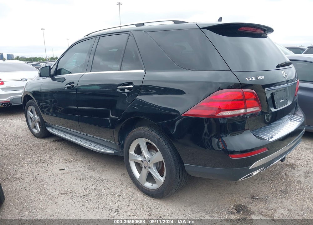 2017 MERCEDES-BENZ GLE 350 VIN: 4JGDA5JB0HA859537
