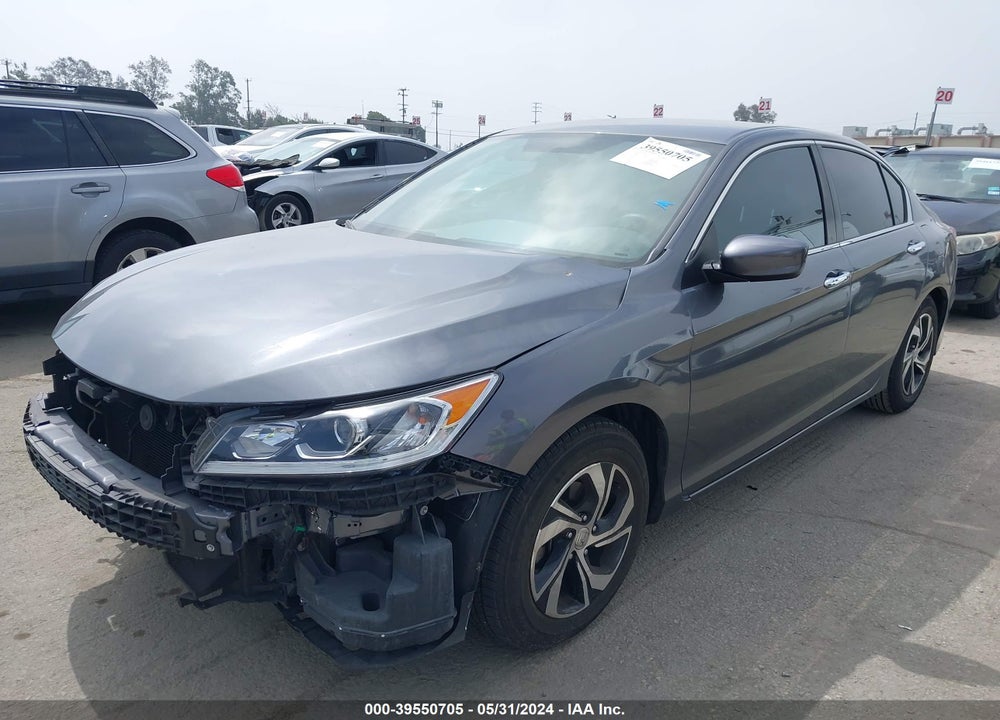 2017 HONDA ACCORD LX VIN: 1HGCR2F30HA132537