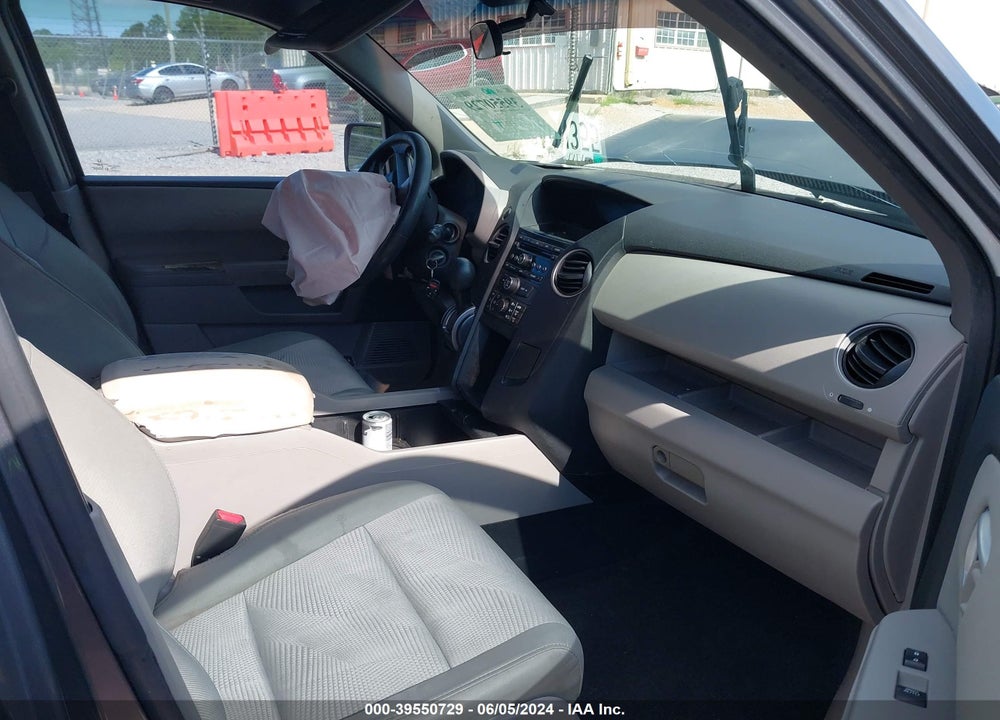 2012 HONDA PILOT LX VIN: 5FNYF3H25CB005323