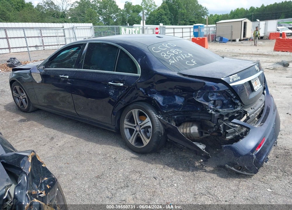 2017 MERCEDES-BENZ E 300 VIN: WDDZF4JB8HA148583