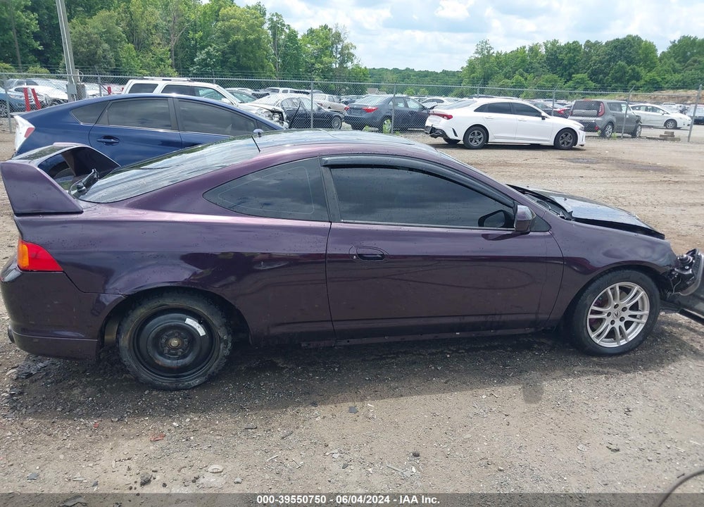 2002 ACURA RSX TYPE-S VIN: JH4DC53022C002575