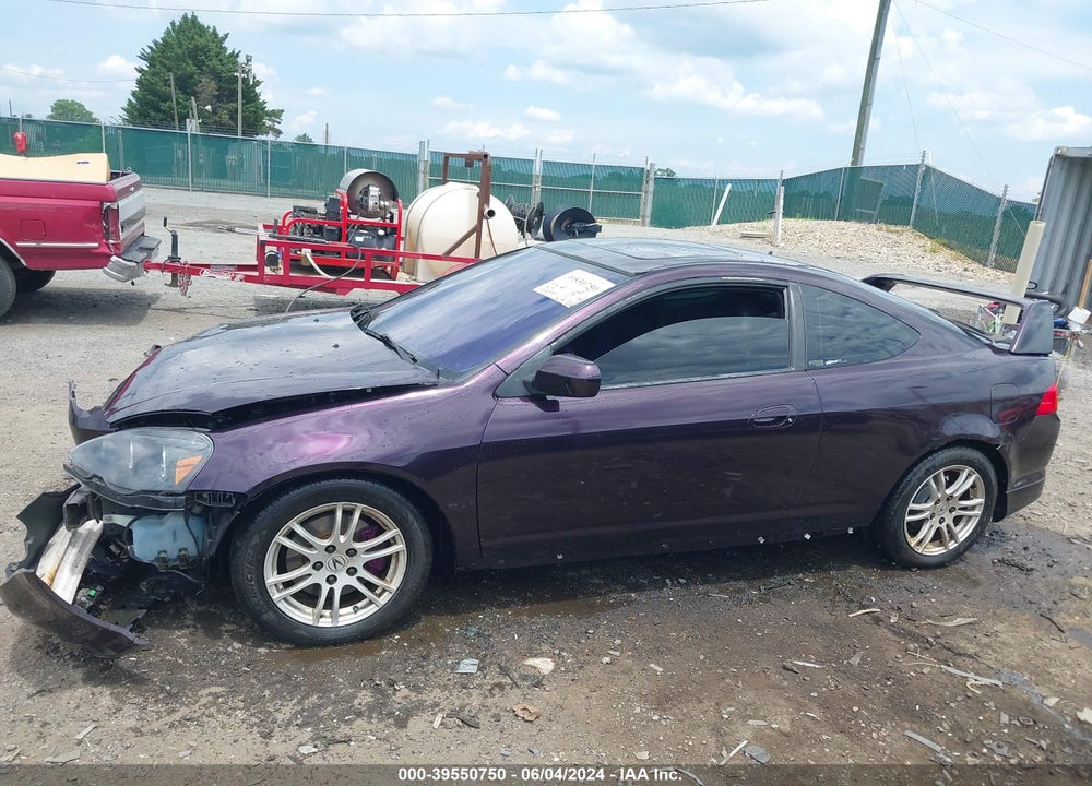 2002 ACURA RSX TYPE-S VIN: JH4DC53022C002575