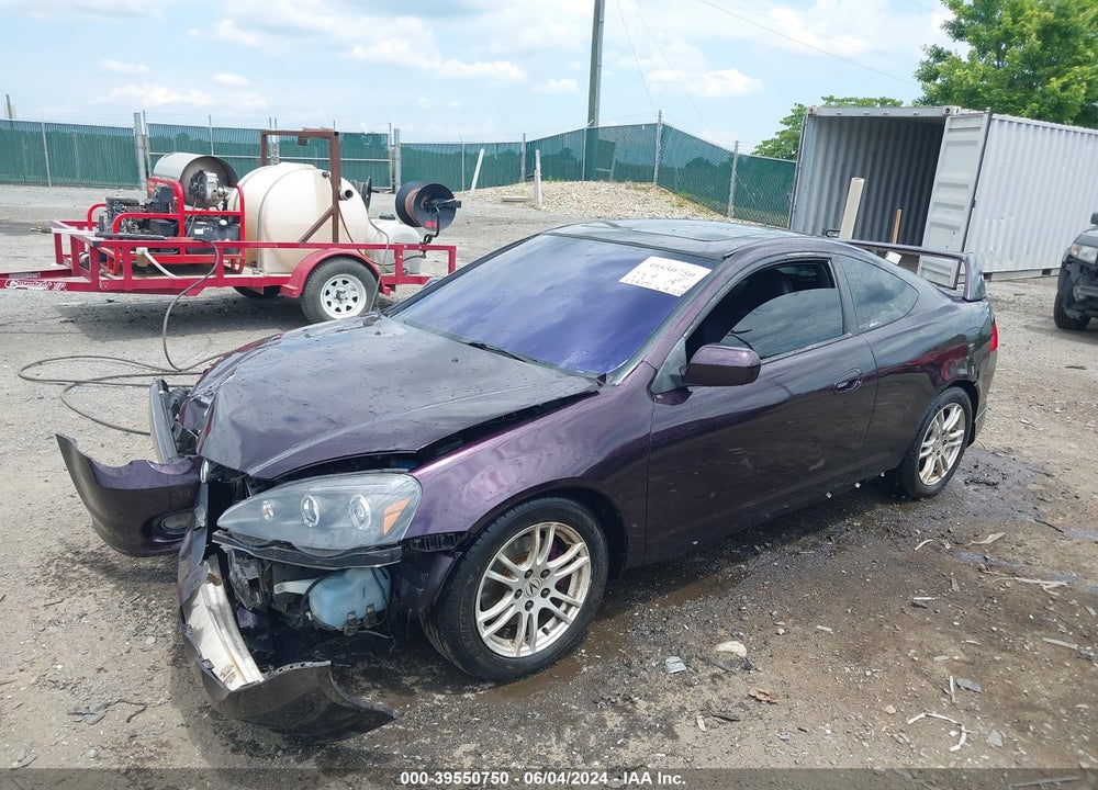 2002 ACURA RSX TYPE-S VIN: JH4DC53022C002575