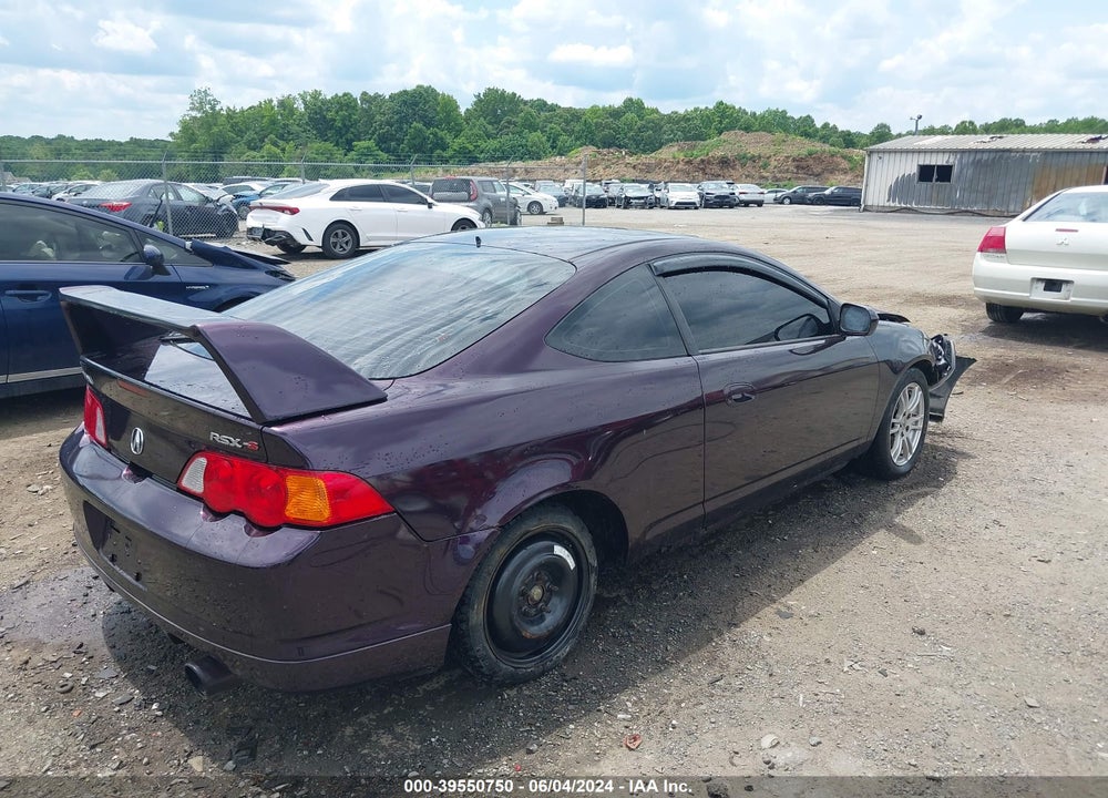 2002 ACURA RSX TYPE-S VIN: JH4DC53022C002575