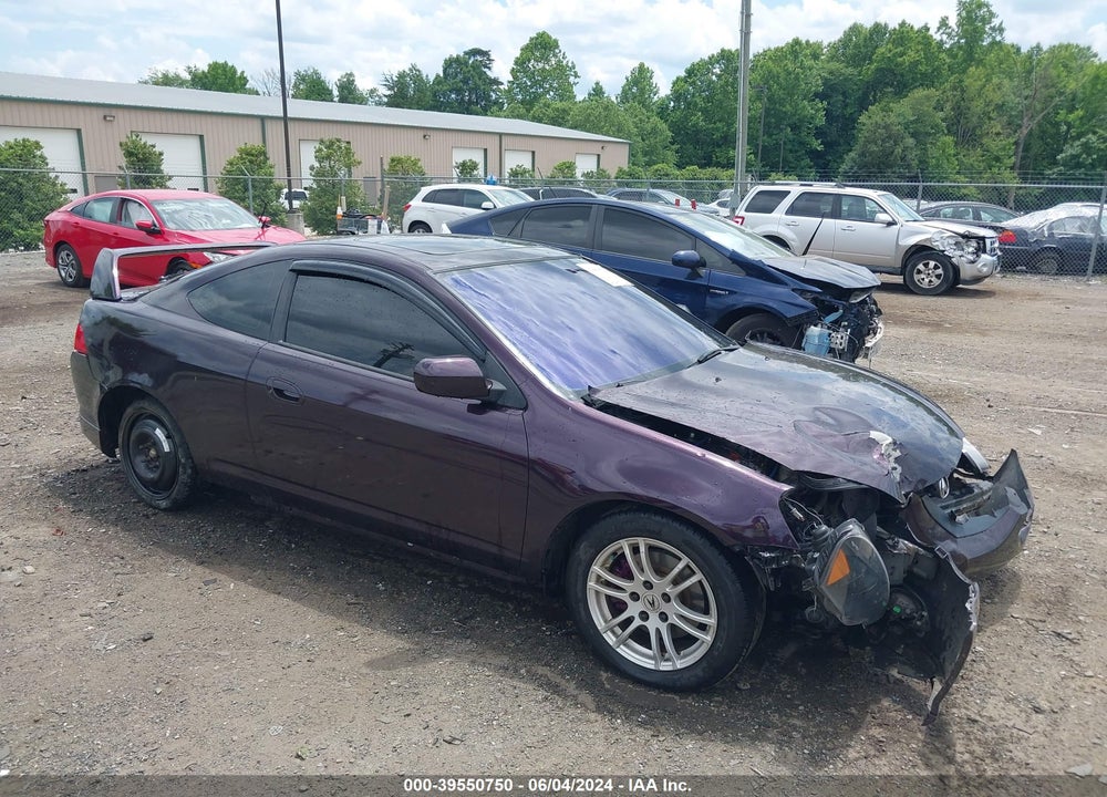 2002 ACURA RSX TYPE-S VIN: JH4DC53022C002575
