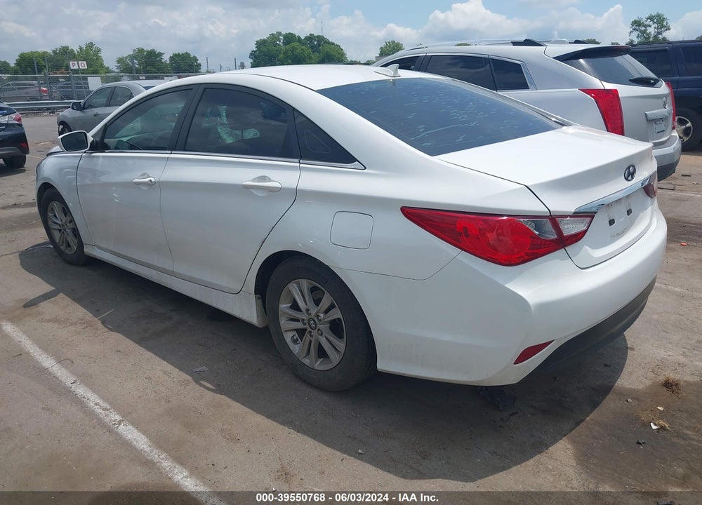 2014 HYUNDAI SONATA GLS VIN: 5NPEB4AC4EH869775