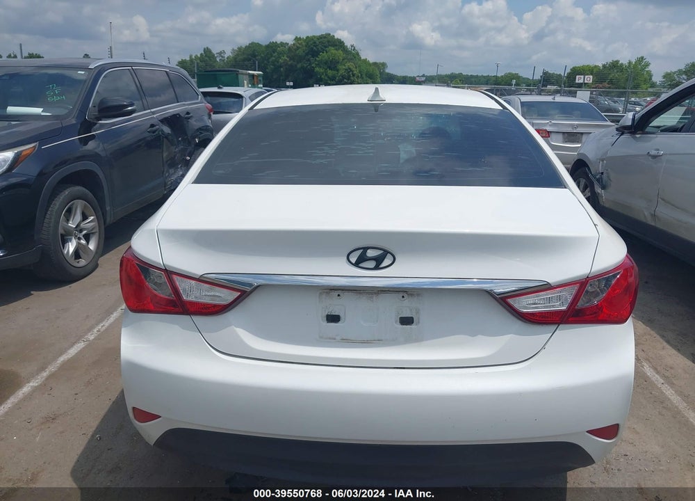 2014 HYUNDAI SONATA GLS VIN: 5NPEB4AC4EH869775