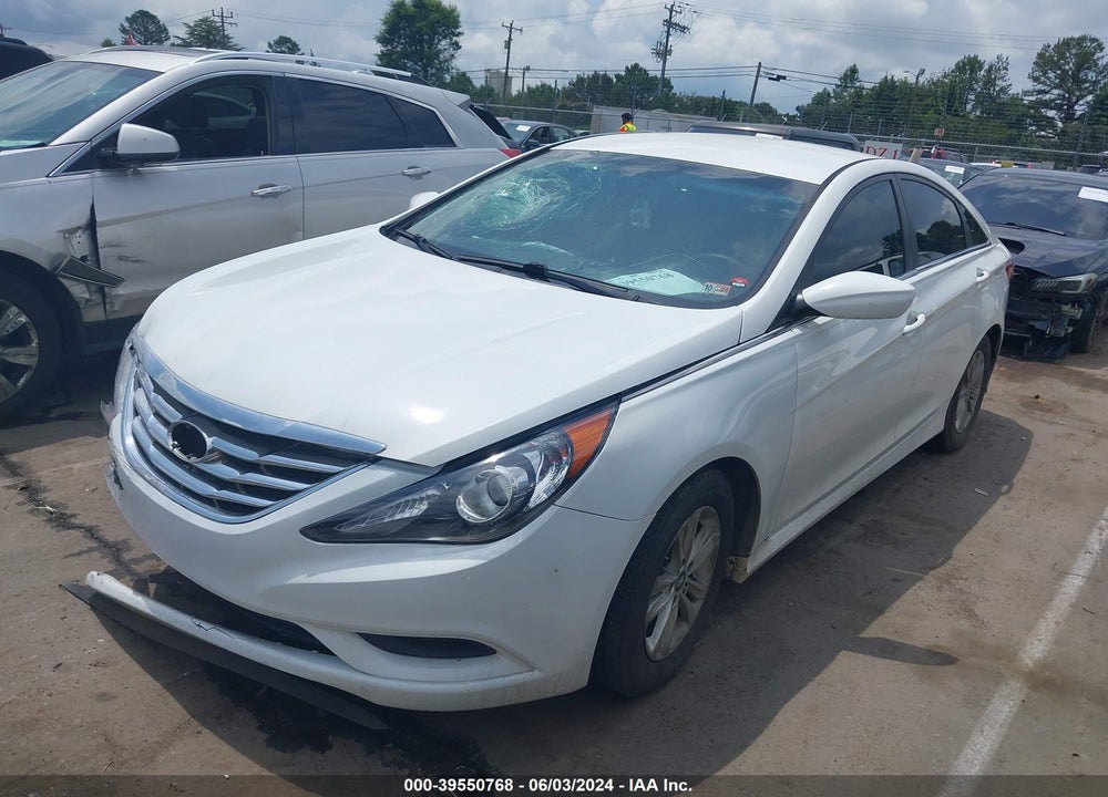 2014 HYUNDAI SONATA GLS VIN: 5NPEB4AC4EH869775