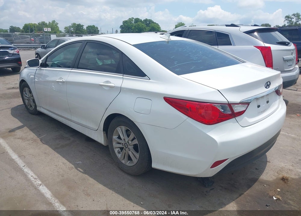 2014 HYUNDAI SONATA GLS VIN: 5NPEB4AC4EH869775