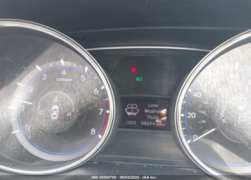 2014 HYUNDAI SONATA GLS VIN: 5NPEB4AC4EH869775