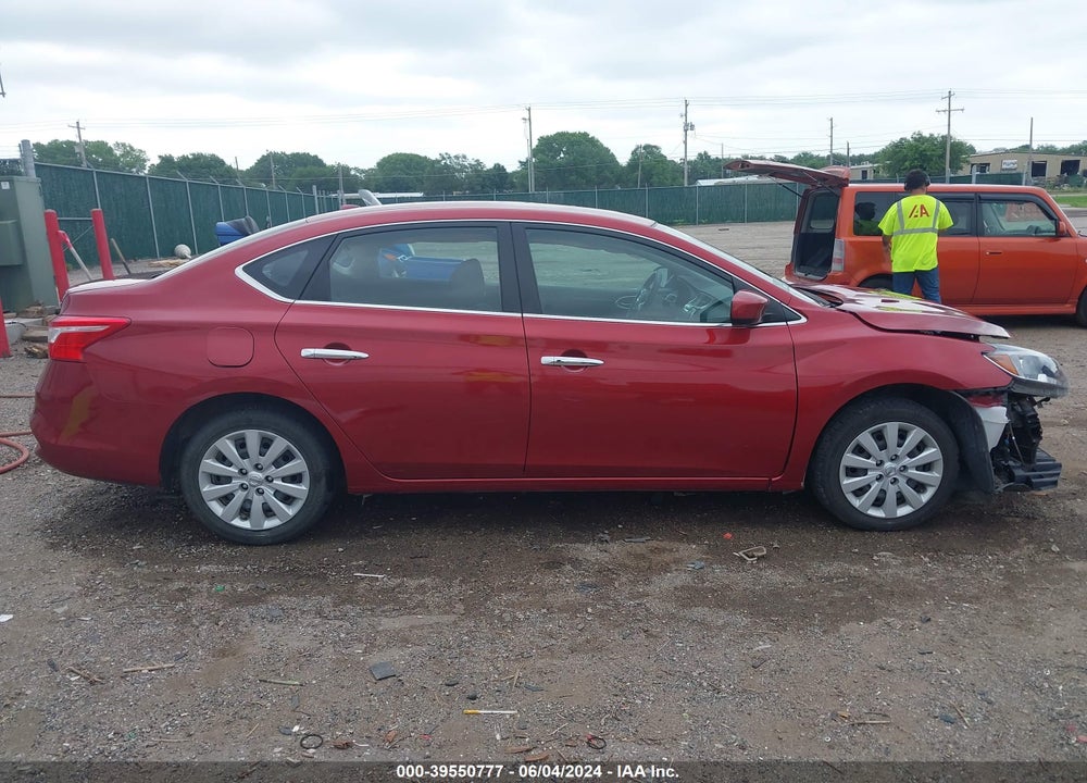 2017 NISSAN SENTRA VIN: 3N1AB7AP6HY310421