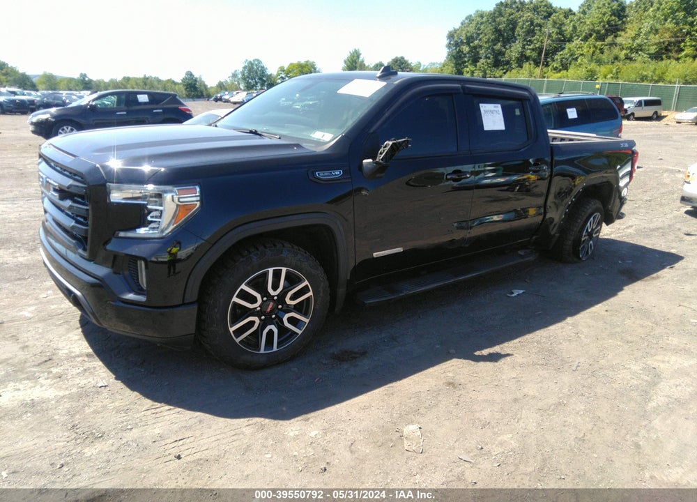 2020 GMC SIERRA 1500 4WD SHORT BOX ELEVATION VIN: 3GTU9CED8LG444537