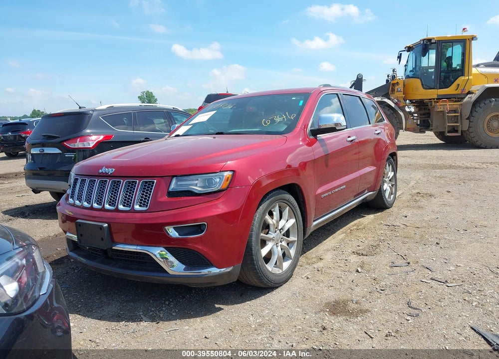2014 JEEP GRAND CHEROKEE SUMMIT VIN: 1C4RJFJG2EC246346