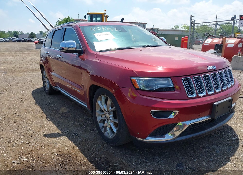 2014 JEEP GRAND CHEROKEE SUMMIT VIN: 1C4RJFJG2EC246346