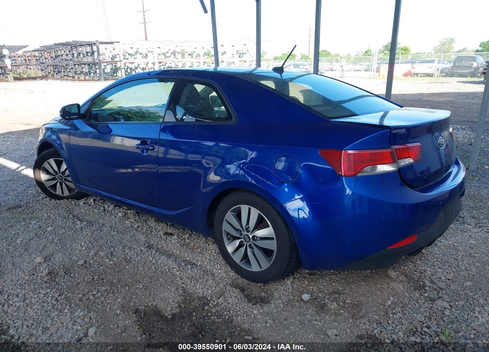 2013 KIA FORTE KOUP EX VIN: KNAFU6A22D5667787