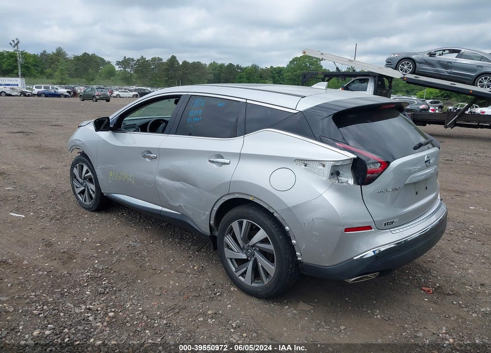 2021 NISSAN MURANO SL INTELLIGENT AWD VIN: 5N1AZ2CS3MC108048