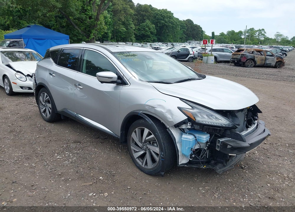 2021 NISSAN MURANO SL INTELLIGENT AWD VIN: 5N1AZ2CS3MC108048