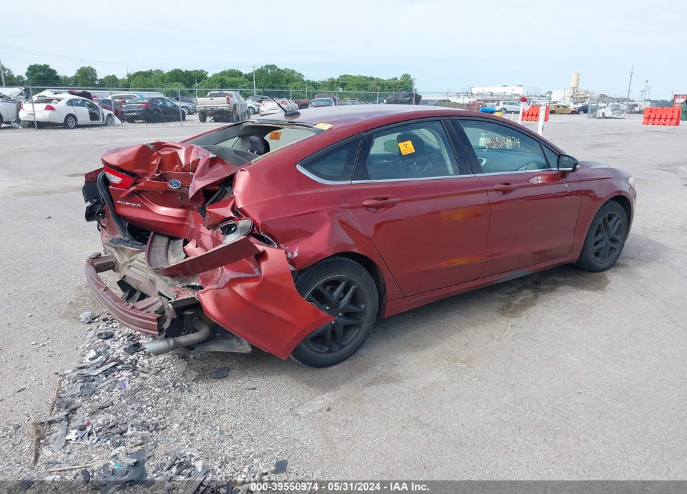 2014 FORD FUSION SE VIN: 3FA6P0H79ER149818