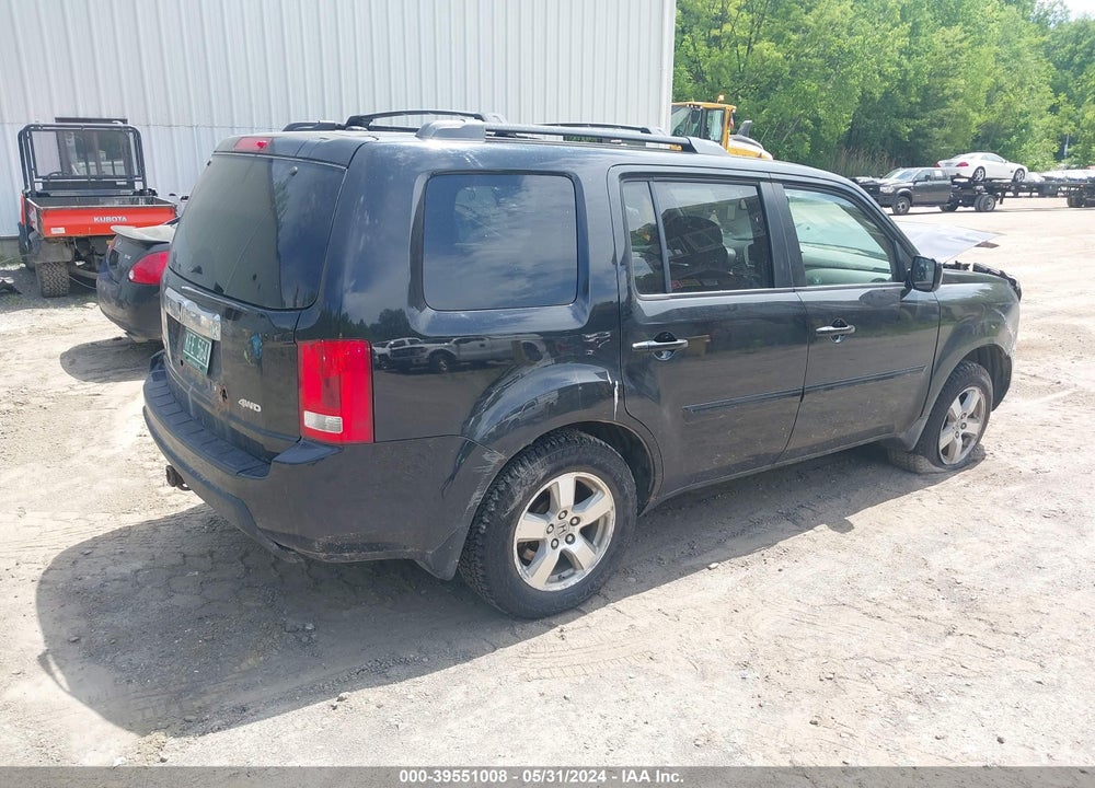 2009 HONDA PILOT EX-L VIN: 5FNYF48539B033758