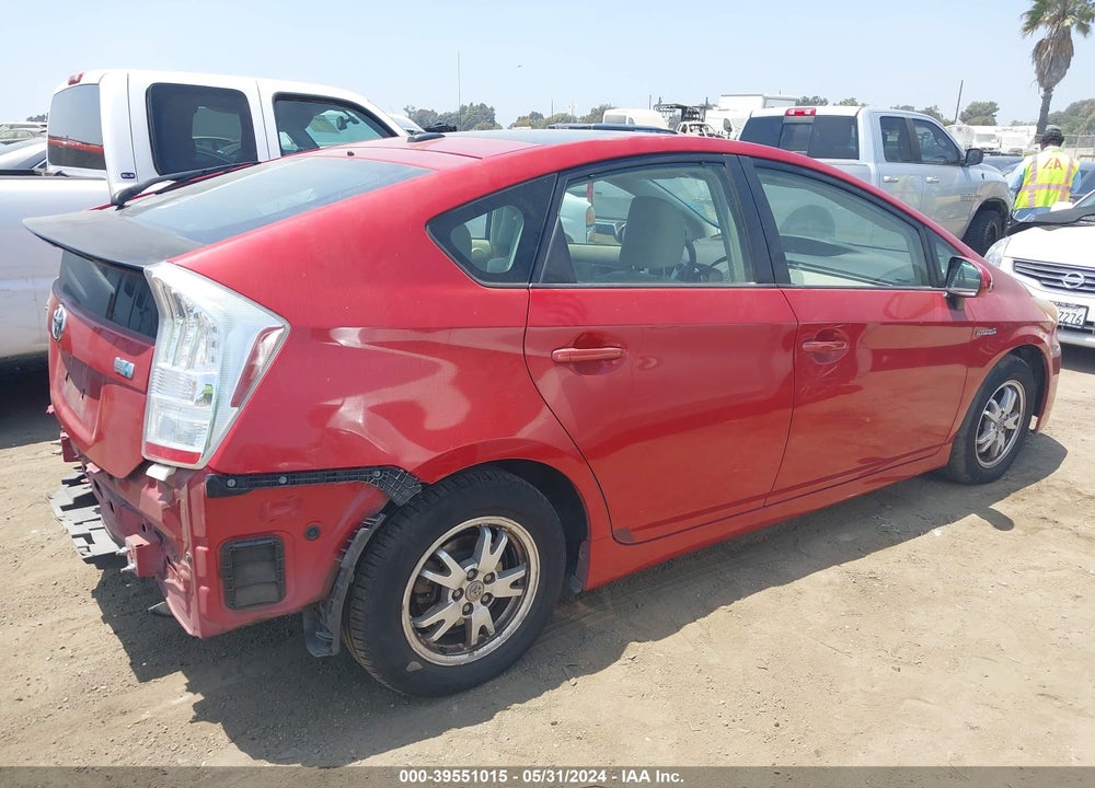 2010 TOYOTA PRIUS III VIN: JTDKN3DU5A0131743