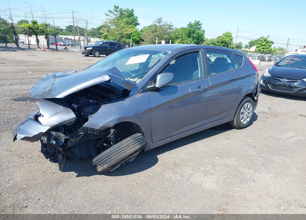 2017 HYUNDAI ACCENT SE VIN: KMHCT5AE7HU311517