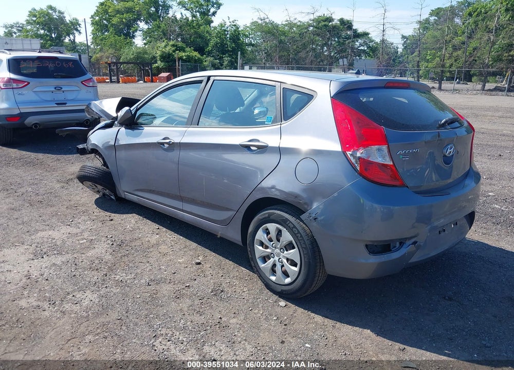 2017 HYUNDAI ACCENT SE VIN: KMHCT5AE7HU311517