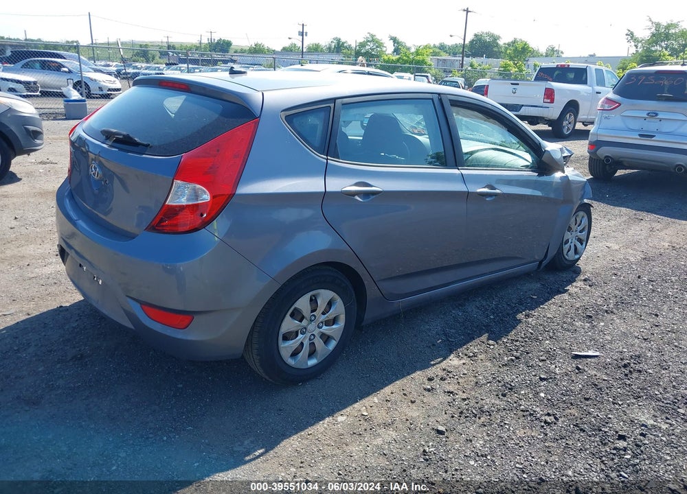 2017 HYUNDAI ACCENT SE VIN: KMHCT5AE7HU311517