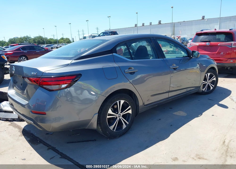 2021 NISSAN SENTRA SV XTRONIC CVT VIN: 3N1AB8CV4MY331750
