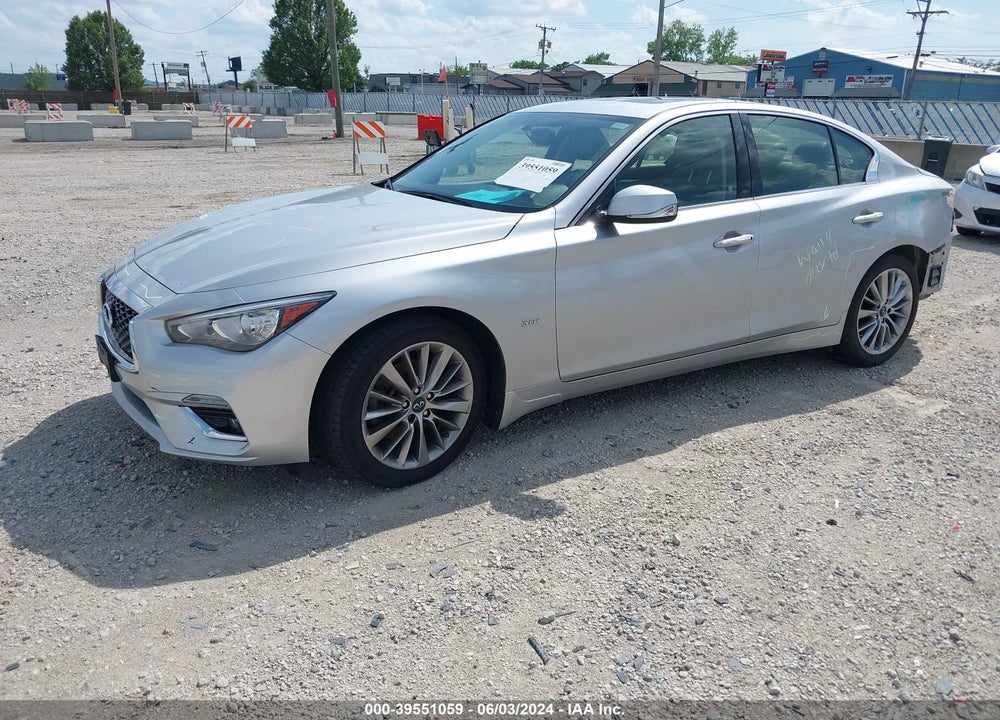 2018 INFINITI Q50 3.0T LUXE VIN: JN1EV7AR5JM610888