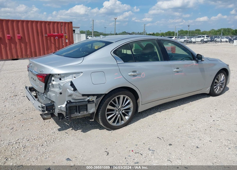 2018 INFINITI Q50 3.0T LUXE VIN: JN1EV7AR5JM610888