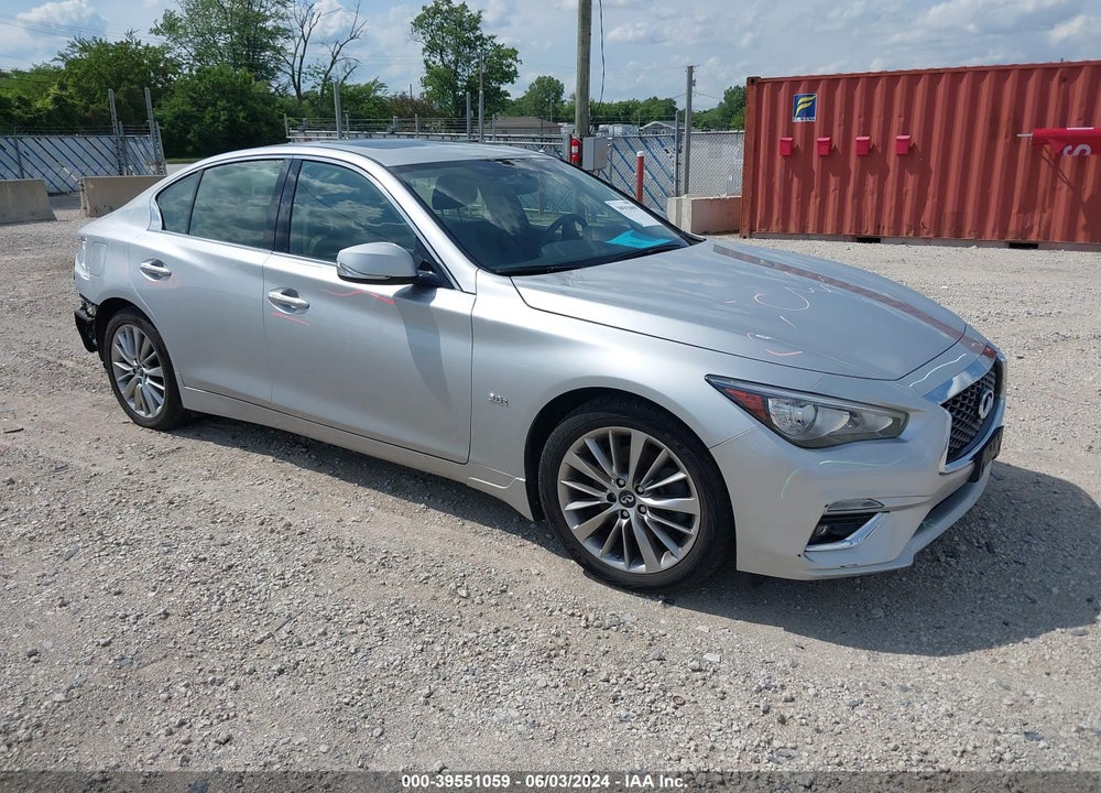 2018 INFINITI Q50 3.0T LUXE VIN: JN1EV7AR5JM610888