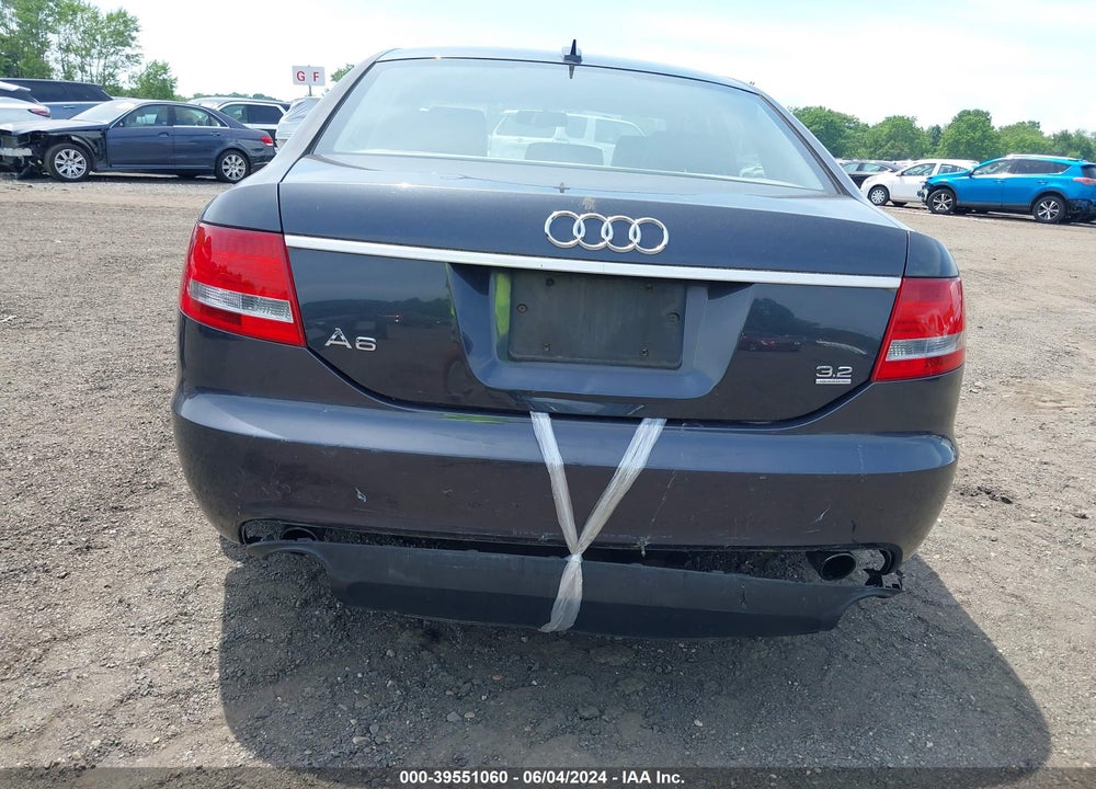 2006 AUDI A6 3.2 VIN: WAUDG74F56N065911