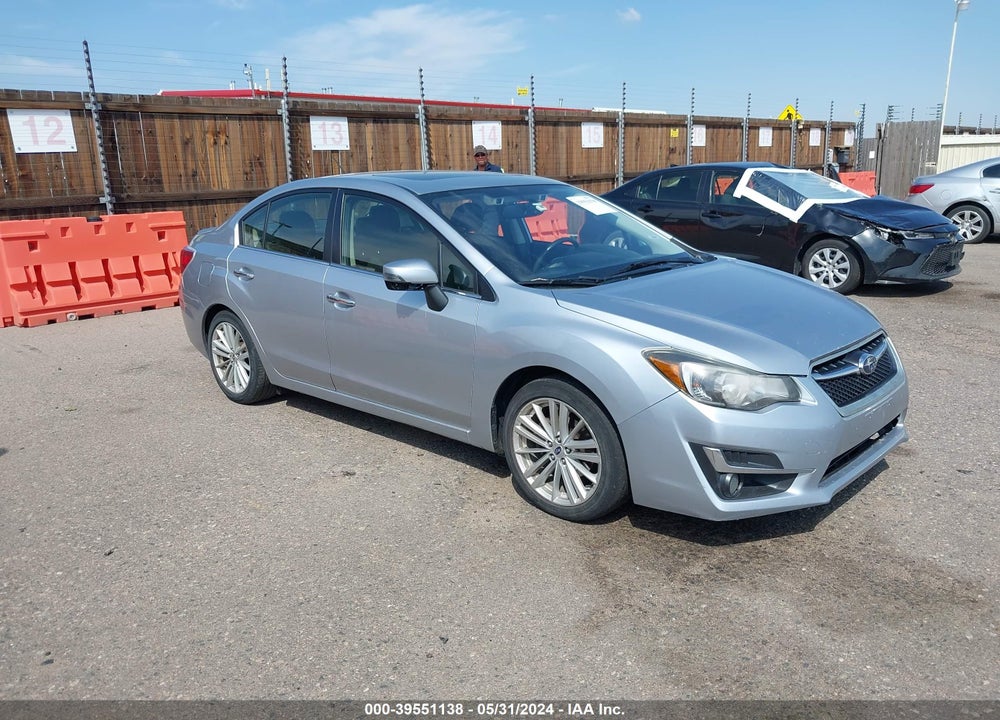 2015 SUBARU IMPREZA 2.0I LIMITED VIN: JF1GJAS66FH012222