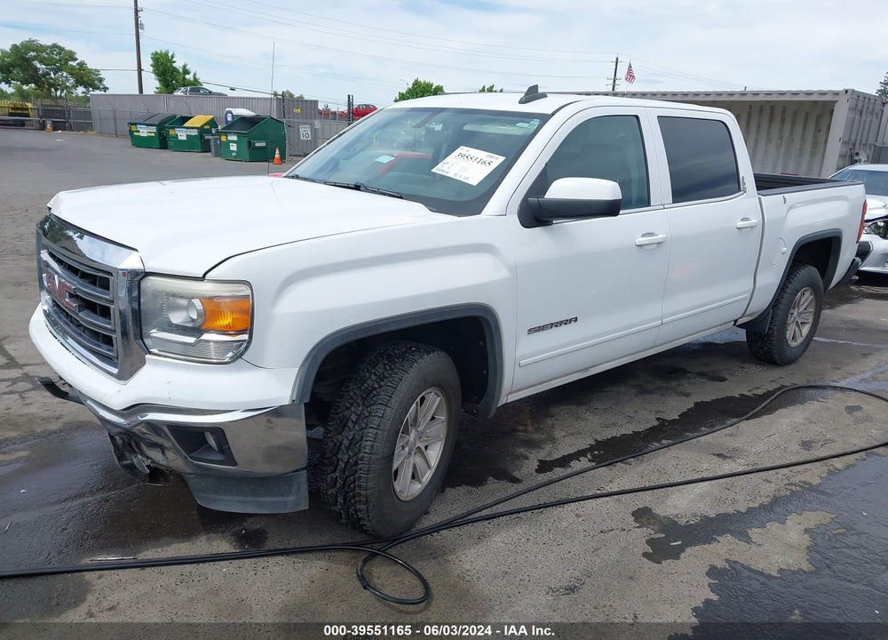 2015 GMC SIERRA 1500 SLE VIN: 3GTP1UEC9FG140087