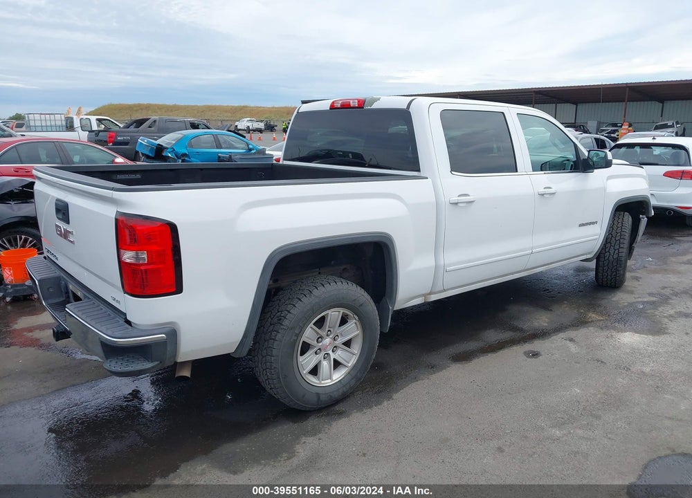2015 GMC SIERRA 1500 SLE VIN: 3GTP1UEC9FG140087