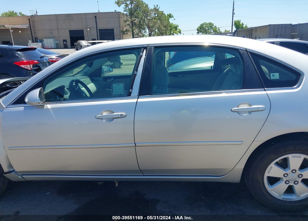 2007 CHEVROLET IMPALA LT VIN: 2G1WT58K779103042