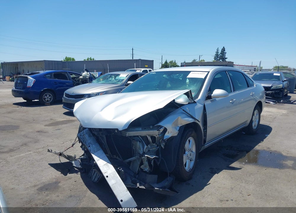 2007 CHEVROLET IMPALA LT VIN: 2G1WT58K779103042