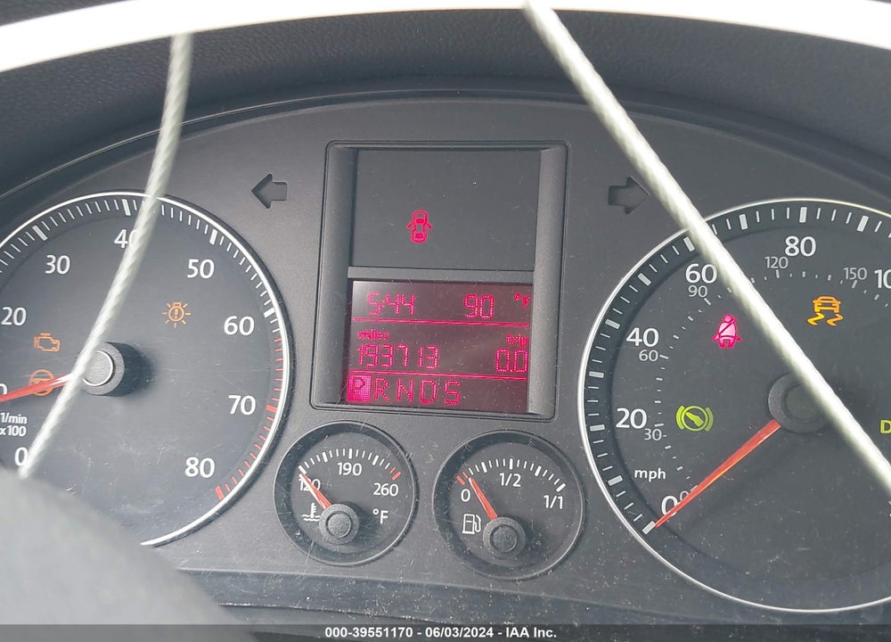2009 VOLKSWAGEN JETTA SE VIN: 3VWRM71K89M144505