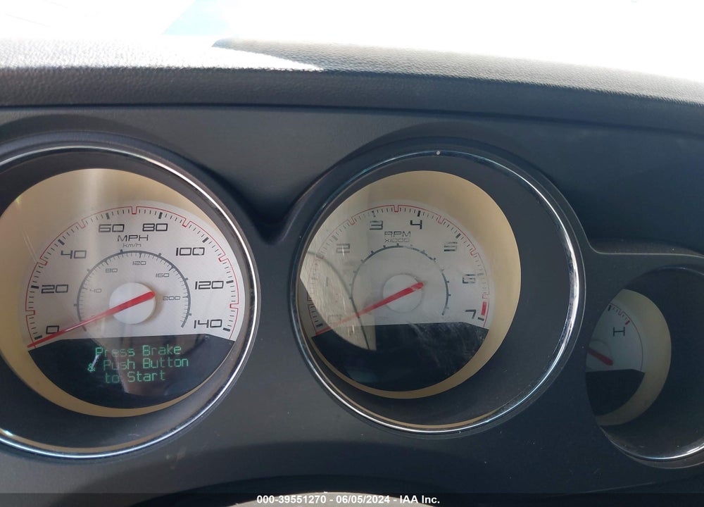 2012 DODGE CHALLENGER VIN: 2C3CDYAG7CH238850