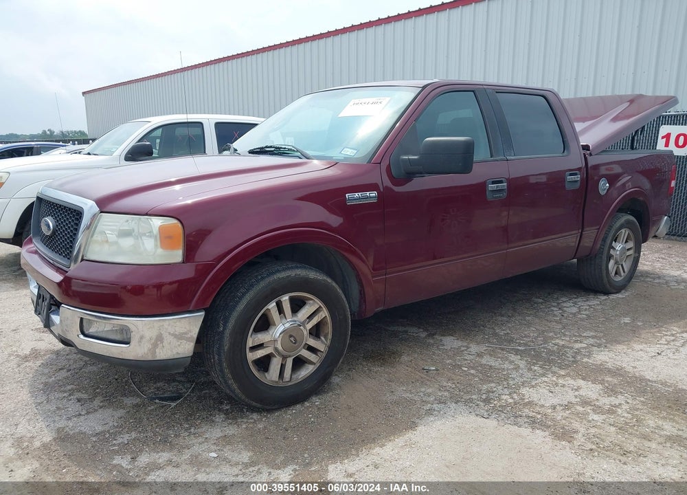 2005 FORD F-150 LARIAT/XLT VIN: 1FTPW12595KE74066