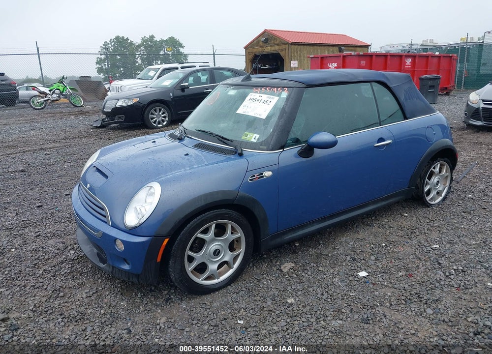 2007 MINI COOPER S VIN: WMWRH335X7TJ44590