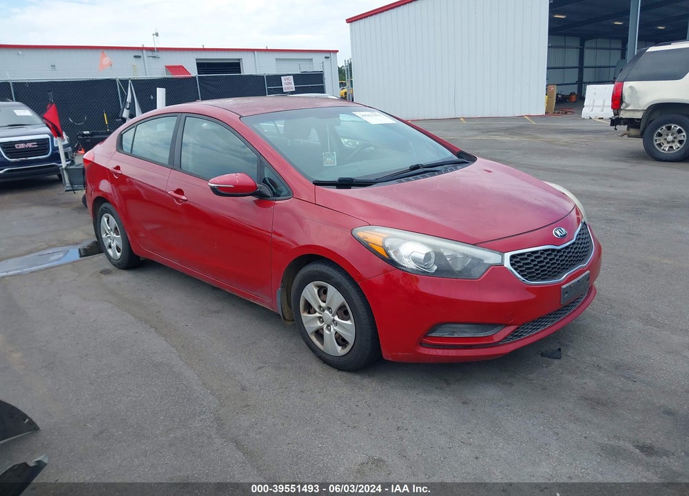 2015 KIA FORTE LX VIN: KNAFX4A60F5332013