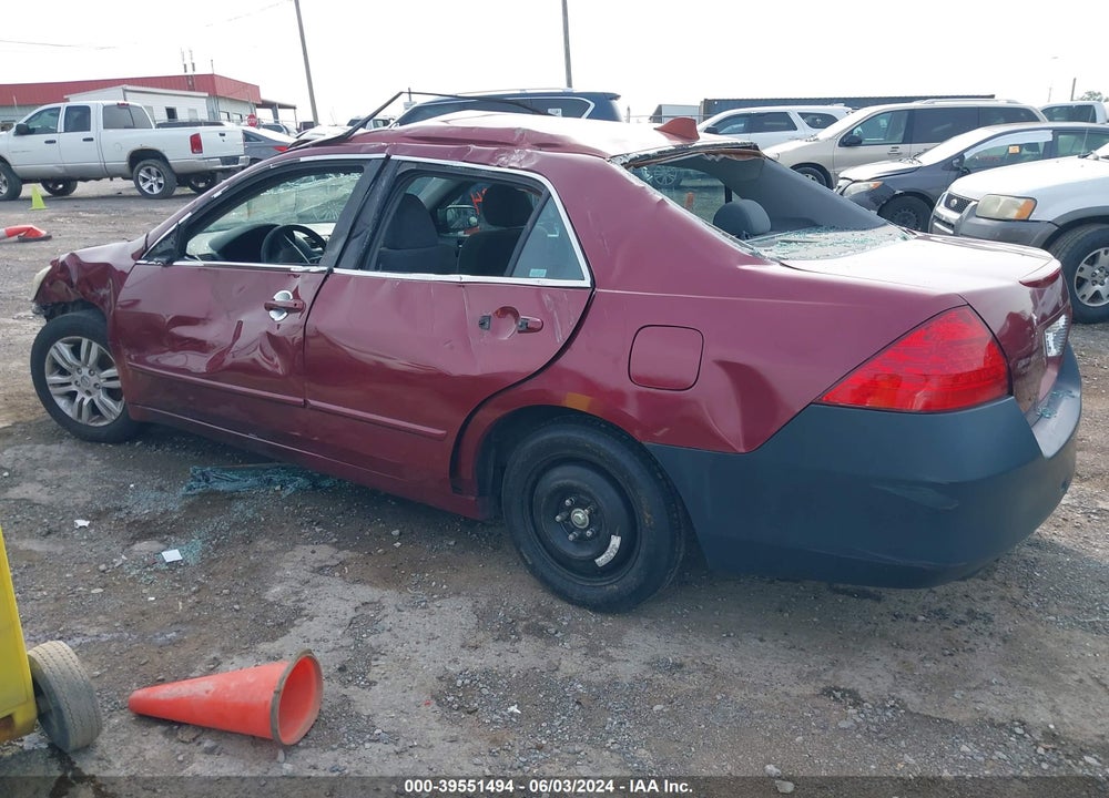 2006 HONDA ACCORD 2.4 EX VIN: 1HGCM56706A008994