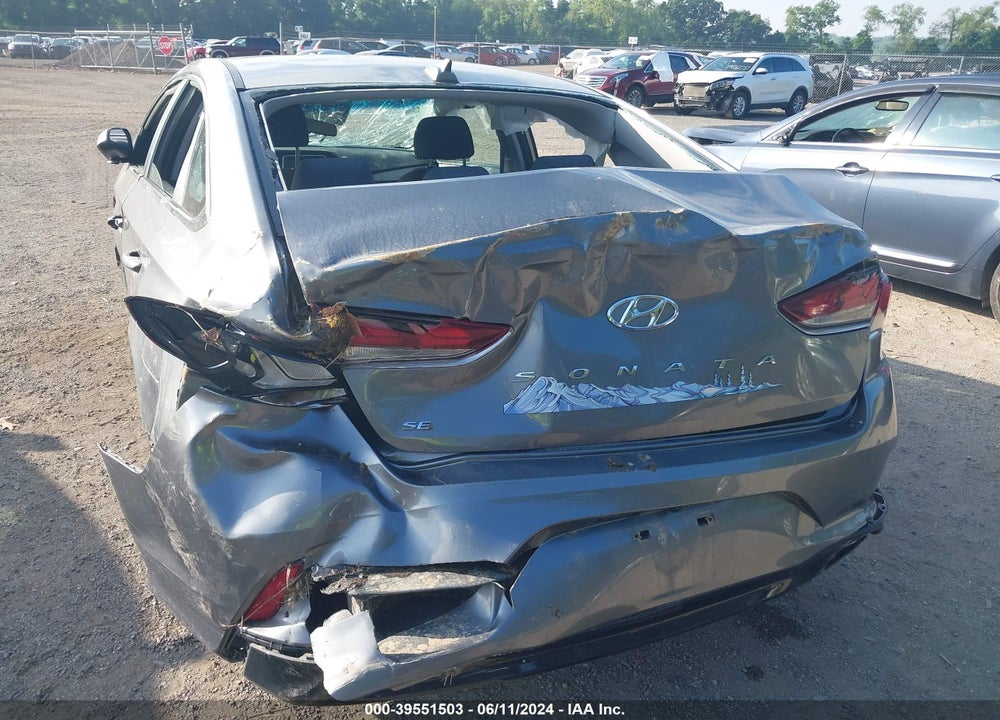 2019 HYUNDAI SONATA SE VIN: 5NPE24AFXKH752899