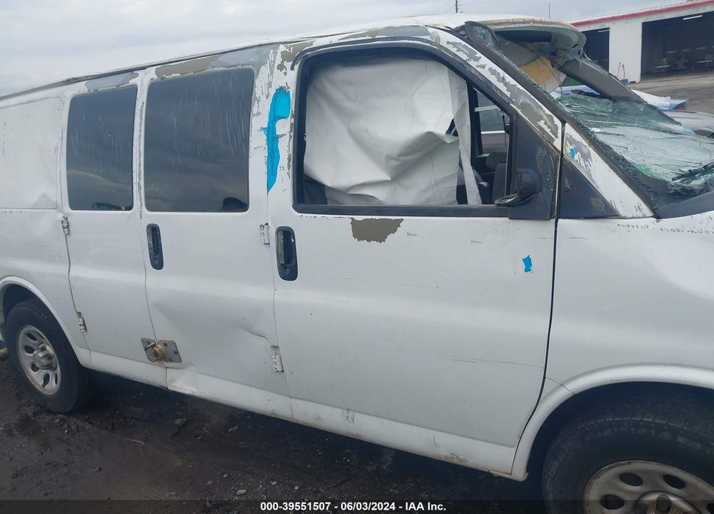 2011 CHEVROLET EXPRESS 1500 WORK VAN VIN: 1GCSGAFX4B1189232