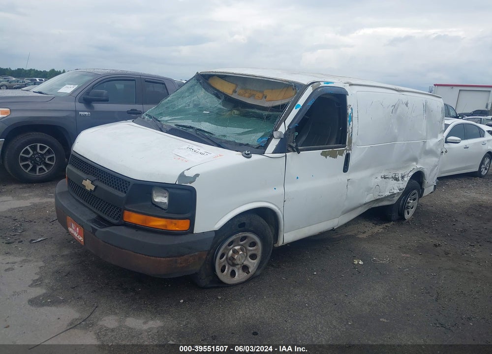 2011 CHEVROLET EXPRESS 1500 WORK VAN VIN: 1GCSGAFX4B1189232