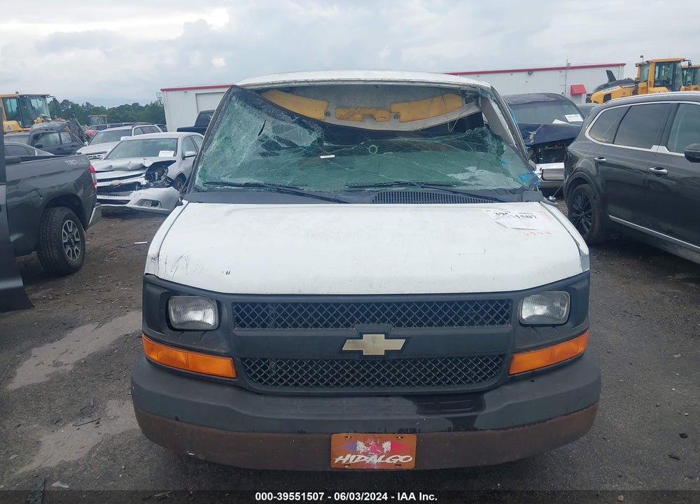 2011 CHEVROLET EXPRESS 1500 WORK VAN VIN: 1GCSGAFX4B1189232